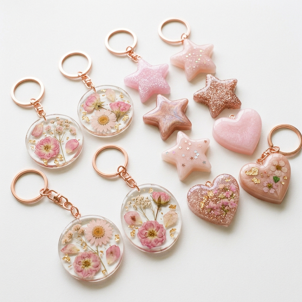Resin Keychains